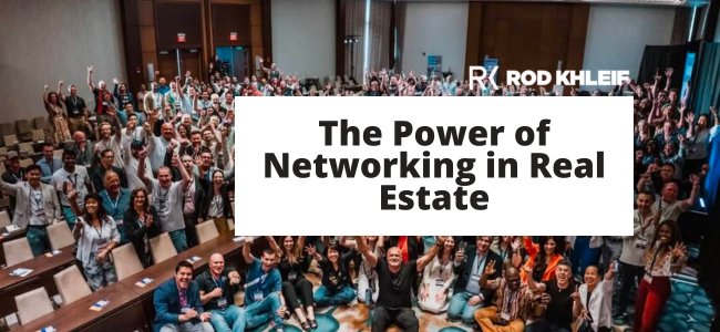 Image of Rod Khleif's Warrior Network that says "The power of networking in real estate."