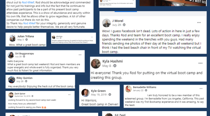 Rod Khleif reviews on social media