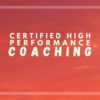 High Performance Coaching - Three Payments