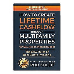 Image of the book How to Create Lifetime Cash Flow through Multifamily Properties by Rod Khleif