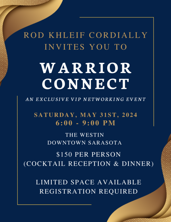 Warrior Connect Dinner May 2025