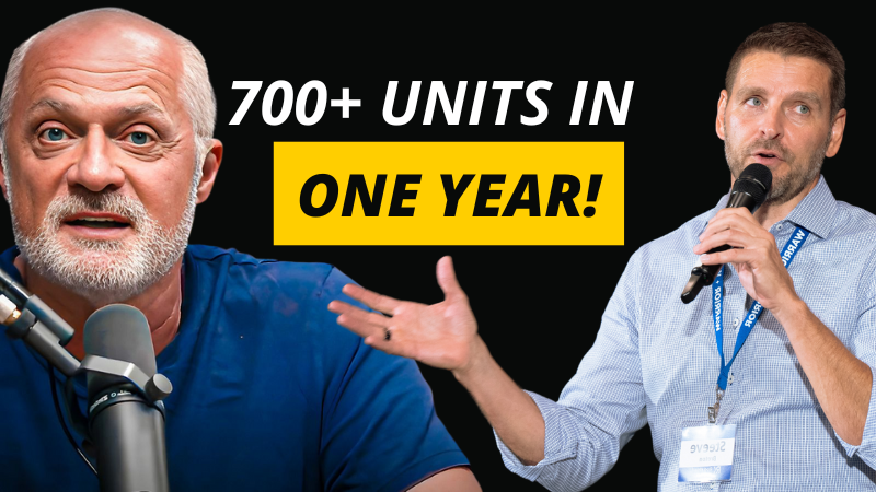 Image says 700+ Units in one year.