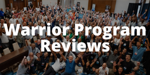 Image of large group of people that says warrior program reviews