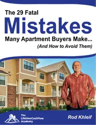 Cover of Rod Khleif's book "29 Fatal Mistakes Apartment Buyers Make and How To Avoid Them"