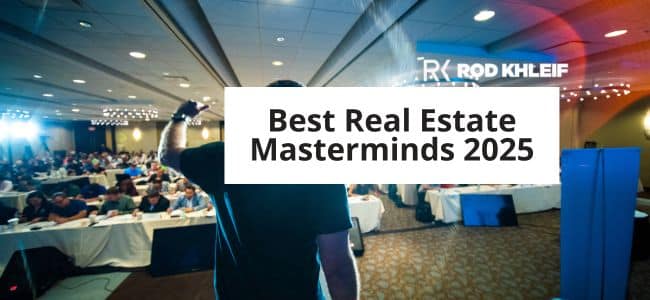Picture of Rod Khleif's Multifamily Bootcamp that says Best Real Estate Masterminds 2025