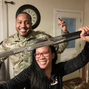 Rod Khleif's Warrior Program Students with Warrior Swords