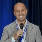 Roberto Carabetta on stage at Rod Khleif's multifamily bootcamp