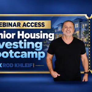 image of Rod Khleif's Senior housing investing training bootcamp ticket