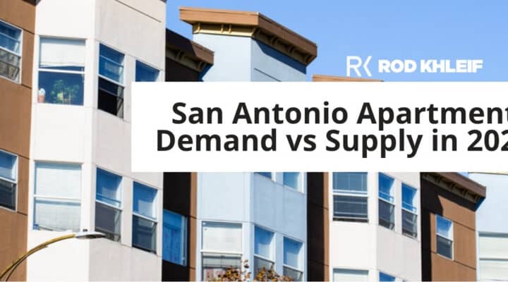 San Antonio apartment demand vs supply in 2026, featured image for the Rod Khleif market update