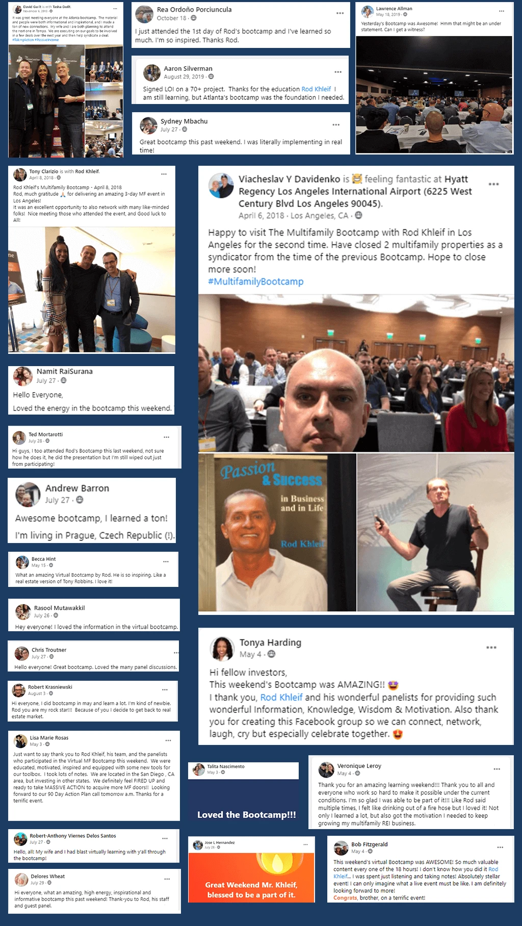 rod khleif reviews of multifamily bootcamp